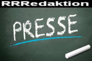 Kreidetafel mit Presse