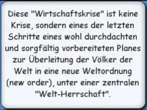 BilderbergerWeltordnung