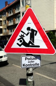 Polizeischilder