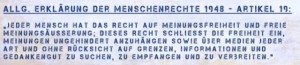 menschenrechte